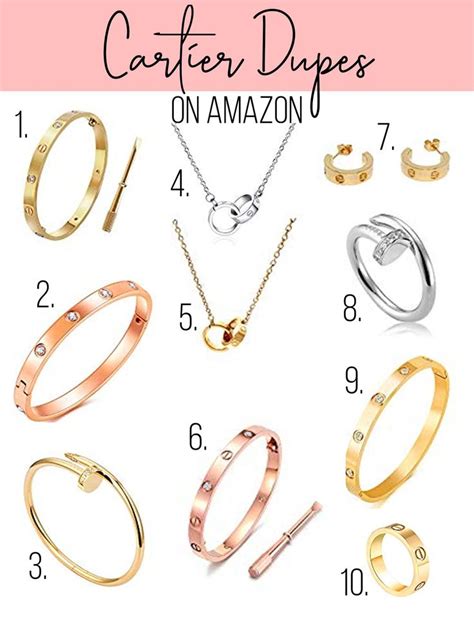 best cartier love ring dupe amazon|cartier love earrings dupe amazon.